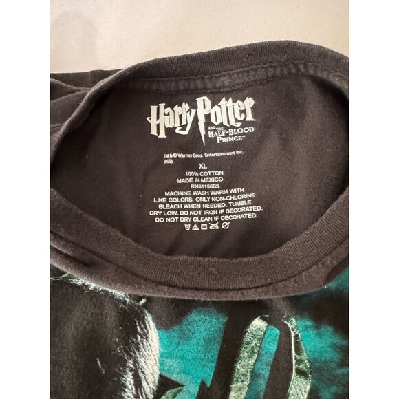 HARRY POTTER AND THE HALF MOON PRINCE VINTAGE TEE xl - Picture 3 of 3